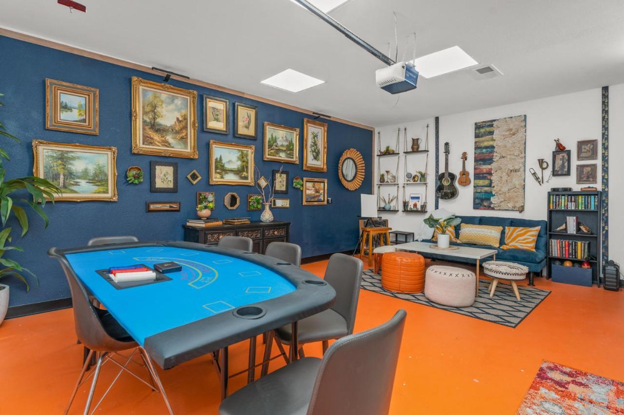 约书亚树Hot Tub, Games, King Bed, Fire Pit, Bbq Grill, Minutes From National Park And Views别墅 外观 照片